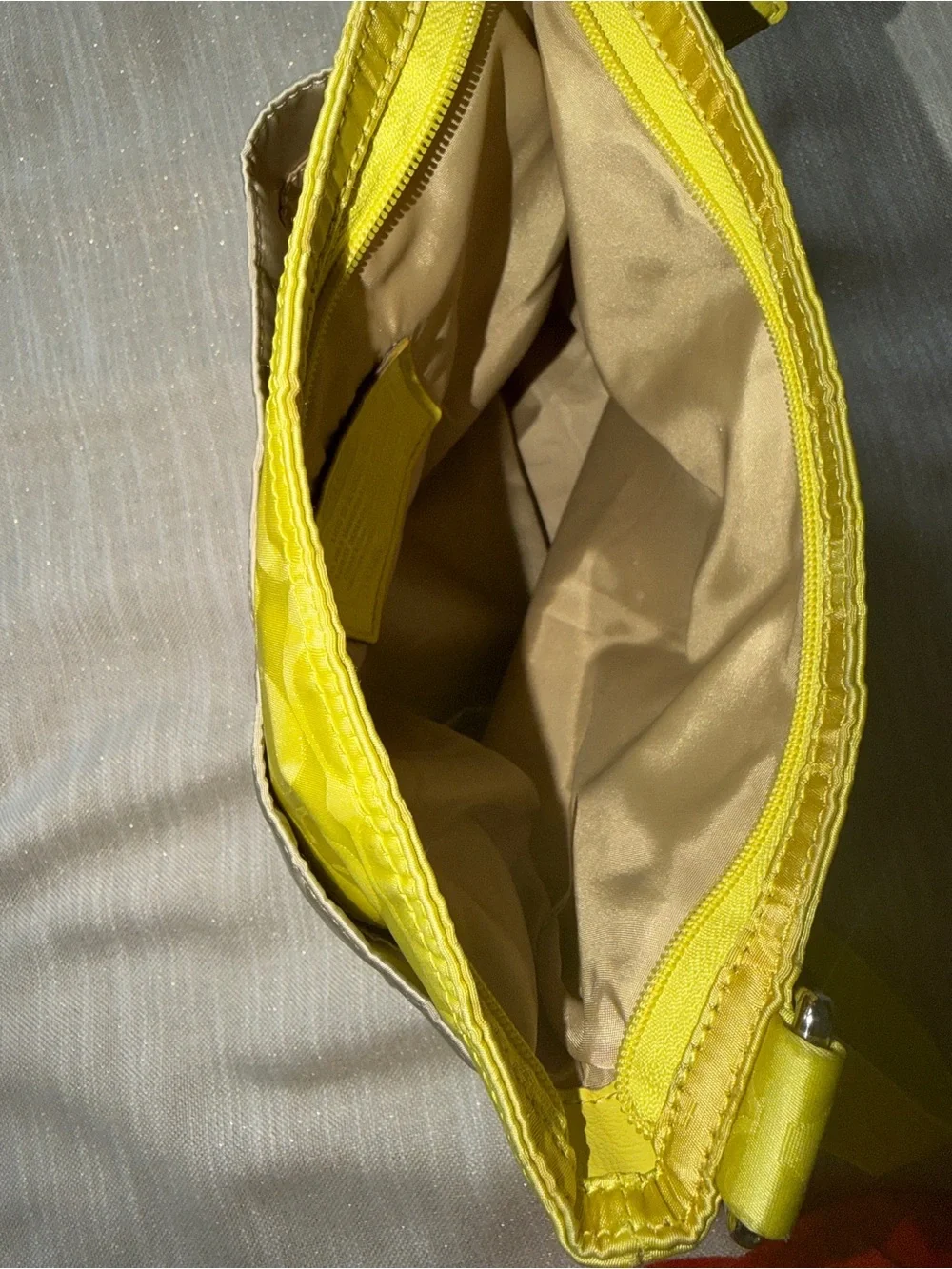Coach Signature Nylon Crossbody Bag